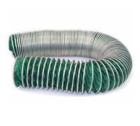 Tuyau flexible en tissu triple épaisseur, tuyau d'aération flexible commercial for cuisines/salles de bains/ateliers/serres, conduit découpable (L-500 cm)(260mm)