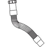 tuyau flexible Hewi S 50 65059 McAlpine FYNE 240 x 40 comp