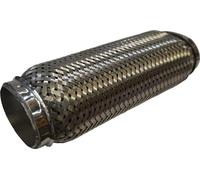 Tuyau flexible HJS ovale, sans tuyau de raccordement Ø intérieur 40 / 58 mm, Ø extérieur 63 / 75 mm, longueur totale 208 mm