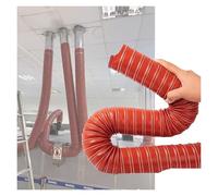 Tuyau Flexible Industriel En PVC De 1 2 3 4 5 6 7 8 10 12 Pouces For Ventilateur D'extraction, Usines/construction Résidentielle/tuyau D'échappement De Grenier(76mm(3"),L-8m(26.2ft))
