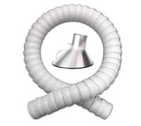 Tuyau Flexible ondulé à 360° de 3,3/4,9/6,6 pi pour l'extraction des fumées de soudage, l'élimination de la fumée, Le brasage, Tuyau d'extraction d'air (diamètre intérieur 160 mm/6,2 po)