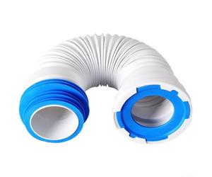 Tuyau flexible pour vidange de sol de toilettes construit avec des nervures renforcées et un système d'étanchéité double couche pour une fiabilité à long terme (A)