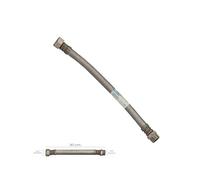 Tuyau flexible renforcé en acier inoxydable thermos mâle 1/2" - femelle 1/2" Longueur 300 mm