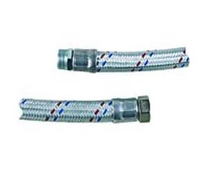 Tuyau flexible renforcé TIP - 60 cm, 2000 " IG/AG, inox, jusqu'à 10 bar, 30903