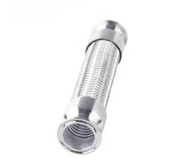 Tuyau Flexible tressé à trois pinces, 19mm(1/2 "DN15) OD50.5mm, for Distillation à domicile, longueur 1000mm, Tube sanitaire SS304