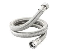 Tuyau Flexible tressé SUS 200 de 20 à 304 cm, chambre à air élargie à grand débit, antidéflagrant, tuyau d'eau de robinet, 1/2 "3/4" 10mm(G1-2 Hose,80cm)