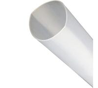 Tuyau gainé de silicone translucide, en forme de O, grand diamètre, facile à couper, flexible, longueur 1 m, épaisseur 2 mm, diamètre extérieur 26-57 mm, diamètre intérieur 22-53 mm, 1 pièce(31x27mm)