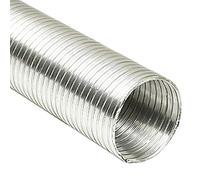 Tuyau/gaine flexible en aluminium, 3 m de longueur, disponible en différents diamètres