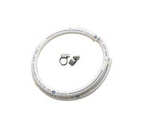 Tuyau gaz butane 1.50 m avec colliers inox