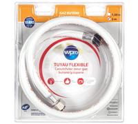 Wpro – Tuyau gaz TBC208 – 2 m, 10 ans, embout mécanique