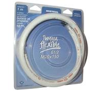 Tuyau gaz butane propane à visser - 1 m - MISTRAL GAZ - Inox - 1/2"" (15x21) - Droit - Pression maximale 20 bar