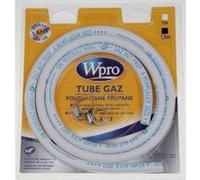 tuyau gaz butane-propane avec colliers 1,5m (validité 5ans) pour cuisiniere divers marques