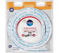 Wpro Tuyau gaz caoutchouc TBC159 Butane/Propane 1,50 m Norme XP D 36-110 5 ans