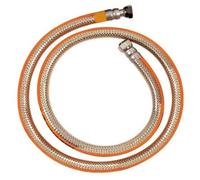 Tuyau Gaz Inox But/Prop 1m50 - NF - Vissage Sans Date Limite - Résistant et Durable - D-Work
