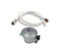 Tuyau GAZ souple 2 m + DETENDEUR PROPANE Quick-On Valve 27mm Kemper