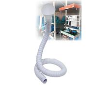 Tuyau Gonflable, diamètre 50 mm/75 mm, Bras de Collecte de Conduit Flexible pour extracteur d'air, utilisé pour la Collecte des fumées de soudage/poussières industrielles (5 x 180 cm/2 x 70,