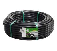 Tuyau goutte à goutte - Non percé - Ø13x16 mm - 50 m - Polyéthylène noir - Résistant aux UV - Installation simple