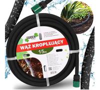 Tuyau goutte-à-goutte - SARCIA.EU - 15m/12,5mm - Arrosage optimal - Utilisation extérieure