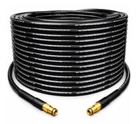 Tuyau haute pression de 15 m pour Kärcher K2, K3, K4, K5, K6, K7, avec système d'emboîtement Click Quick Connect, rallonge haute pression, tuyau de rechange pour nettoyeur haute pression Kärcher