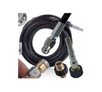 Tuyau Haute Pression de Nettoyage Canalisation 20m - Compatible Nilfisk Kranzle D12 2 Buses Rotative et 3+1 200 bar