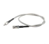 Tuyau haute pression en acier inoxydable 4500 PSI pour station de remplissage d'air HPA - Tuyau de remplissage de 36" avec raccord rapide 1/8 NPT