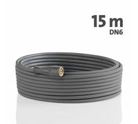 Tuyau Haute Pression Kränzle 15m DN10 Anti-Trace Gris/Bleu Made in Germany