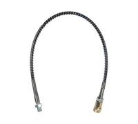 Tuyau haute pression M10 x 1 filetage 30 MPa 300 bar 4500 psi 50 cm de long pour pompes pneumatiques de remplissage d'air haute pression avec tuyau de pompe à air haute pression enveloppé de ressort