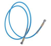 Tuyau Haute Pression pour Fer, Tube Ptfe Bleu 1,2 CM | Remplacement Rapide, Installation Facile, pour Repassage Professionnel et Buanderie, Usage Chaudières