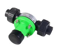 Tuyau ID 20mm 1/2 "DN15 soupape de sécurité contre-pression roue manuelle PTFE joint d'étanchéité Type d'union