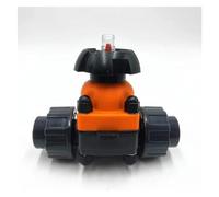 Tuyau ID 20mm UPVC 1/2 "DN15 vanne à membrane roue manuelle EPDM siège Union Type