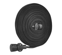 Tuyau Imbibiteur,Tuyau D'Arrosage Extensible - Plat D'irrigation Goutte à Goutte Anti-Fuites Résistant Aux Nœuds Extensible Double Couche 15 Mètres Pour Jardin Serre Extérieures