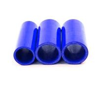 Tuyau Intercooler Turbo Tuyau en silicone ID16-60 mm, connecteur droit, pour refroidisseur intermédiaire de voiture, tuyau d'admission turbo, coupleur mécanique tuyau pour voiture(Black,600mm,ID25mm)