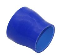 Tuyau Intercooler Turbo Tuyau flexible universel en silicone, connecteur droit, grand vers petit, coupleur de tuyau d'admission turbo pour refroidisseur intermédiaire tuyau pour voiture(51MM-57MM)