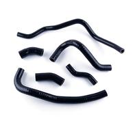 Tuyau Intercooler Turbo tuyau pour voiture Kit de durites de refroidissement en silicone pour radiateur de moto, compatible avec YAMAHA VMAX V-Max 1200 VMX12 1985-2007(Black)