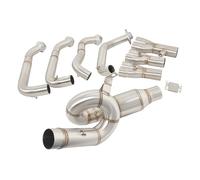 Tuyau intermédiaire de Moto Compatible Avec Pour Z900 2017-2021 Silencieux D'échappement Modifié Pour Moto, Tube Intermédiaire Avant Annulaire De 51 Mm