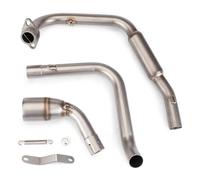 Tuyau Intermédiaire D'échappement De Moto pour B&enelli TNT125 TNT135 TNT 125 135 2017-2022 Moto Échappement Modifier Avant Mi Lien Tuyau 51mm Silencieux