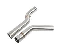 Tuyau intermédiaire d'échappement de moto Pour Honda CBR1000RR 2004-2007 05 système d'échappement embouts de silencieux noirs
