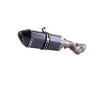 Tuyau intermédiaire d'échappement de moto Système d'échappement complet pour moto, lien central avant modifié pour silencieux, pour YAMAHA et NVX Aerox 155