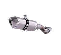 Tuyau intermédiaire d'échappement de moto Système d'échappement complet pour moto, lien central avant modifié pour silencieux, pour YAMAHA et NVX Aerox 155