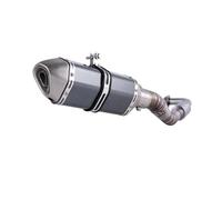Tuyau intermédiaire d'échappement de moto Système d'échappement complet pour moto, lien central avant modifié pour silencieux, pour YAMAHA et NVX Aerox 155