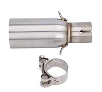 Tuyau intermédiaire d'échappement, remplacement de tuyau intermédiaire de moto anti-collision en métal pour BEVERLY 125 300 MP3 125 250 300 LT 125 pour le réaménagement de