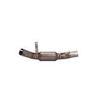 Tuyau intermédiaire Moto Compatible Avec Benelli Pour Leoncino 500 Pour BJ500 Silencieux D'échappement Central Pour Moto Système Modifié, En Alliage De Titane