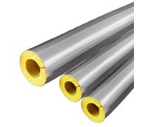 Tuyau isolant auto-obturant, épaisseur 30 mm/50 mm, tube fendu, gaine en laine de verre, manchon en aluminium, laine de roche, isolation en aluminium(ID1"xT1.97")