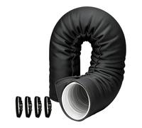 Tuyau Isolant Climatiseur Mobile Protection Tuyau Climatisation Convient Pour Tuyaus D'éChappement De 13 Et 15Cm De DiamèTre, Couvercle D'AéRation Isolé Facile à Installer Avec 4 Sangles RéGlables