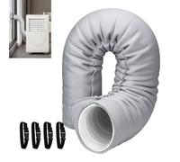 Tuyau Isolant Climatiseur Mobile Protection Tuyau Climatisation Convient Pour Tuyaus D'éChappement De 13 Et 15Cm De DiamèTre, Couvercle D'AéRation Isolé Facile à Installer Avec 4 Sangles RéGlables