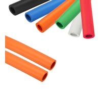 Tuyau Isolant En Mousse Tube D'Isolation Manchon D'isolation Ensemble De Protection De Ligne De Cuivre Flexible Longueur 1.95m Épaisseur 5mm Pour Plomberie Poignée Piscine(Orange,ID22mmx5mmx195cm)
