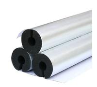 Tuyau Isolation En Papier D'aluminium Diamètre Intérieur 22-110mm Tube D'isolation, Flexible Tube Auto-adhésive Tuyau En Caoutchouc Pour Extérieure ( Size : ID34mmxT30mmxL0.95m )