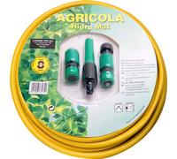Tuyau jaune Hydro-Mat 15 mm. rouleau de 25 mètres avec accessoires