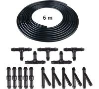 Tuyau Lave Glace,6m Tuyau De Liquide De Lave-Glace,Kit Durite Tuyau Essuie Glace Universel,Lave-Glace De Voiture Tuyau Flexible,Kit De Tuyau Essuie Glace,Tuyau De Pulverisation Et[Auto5134622]
