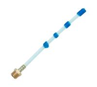 Tuyau lesté - Raccord de tuyau pour eau liquide dans le secteur automobile - Accessoires pour souffleur à poussière pour pistolets de nettoyage - Tuyau de sortie Tornado, tuyau rotatif capillaire,